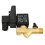 2X AC 220V 1/2inch Electronic Timed 2way Air Compressor Gas Tank Automatic Drain Valve 4