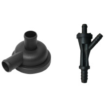 1 Pcs Crankcase Ventilator Exhaust VALVE & 1 Pcs 058133753B Engine Suction Pump Purge Valve
