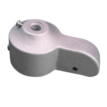 Cast Aluminum External Halyard Stationary Single Pulley Flagpole
