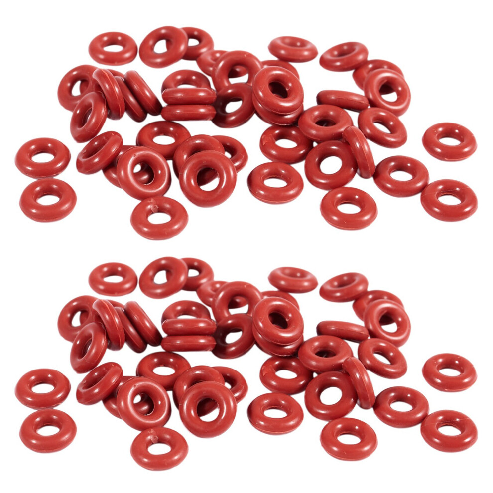 100 Pcs Silicone O Ring Seal Sealing Gasket 3Mm X 8Mm X 2.5Mm 6133165917242