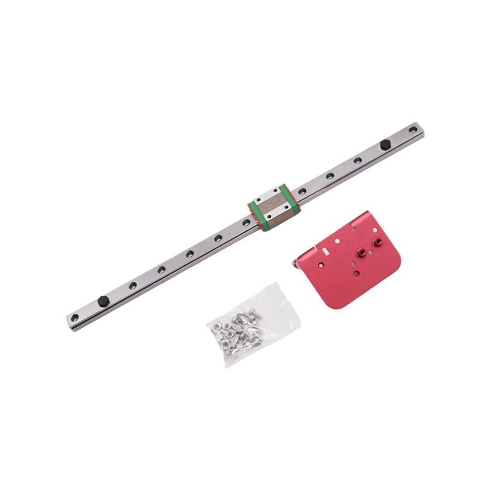 Linear Rail Slide Upgrade Kit X Axis Linear Guide Kit With Backplane Bracket Enhanced Stability 375Mm For Cr10s 4713011793552