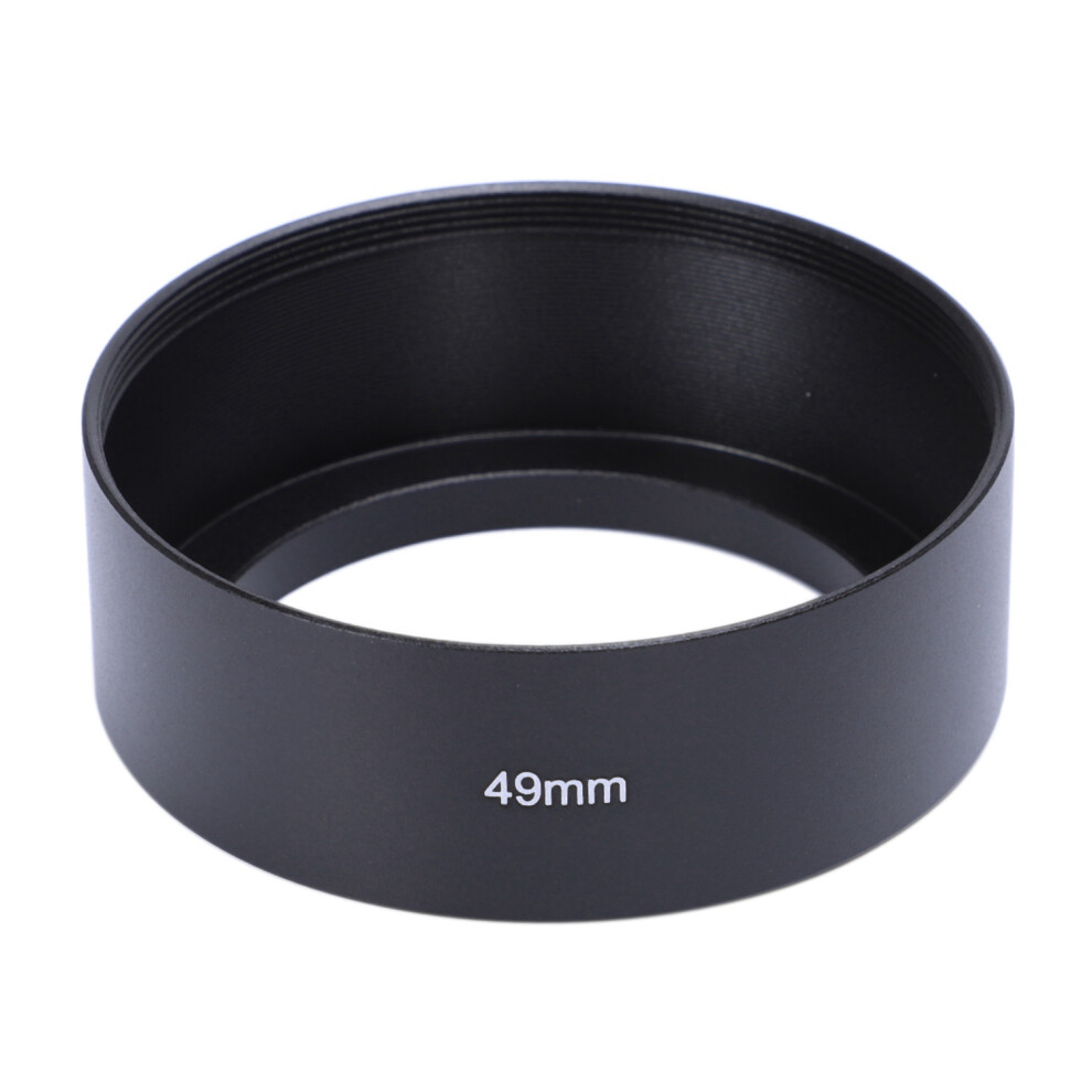 2X 67Mm/49Mm Mount Standard Metal Lens Hood For Canon Nikon Pentax Sony Olympus Light 6131407789299