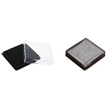Stamp Pad Ink Pad Wedding Letter Document Black & Ink Pad Stamp Pad for Wedding Letter Document Silver