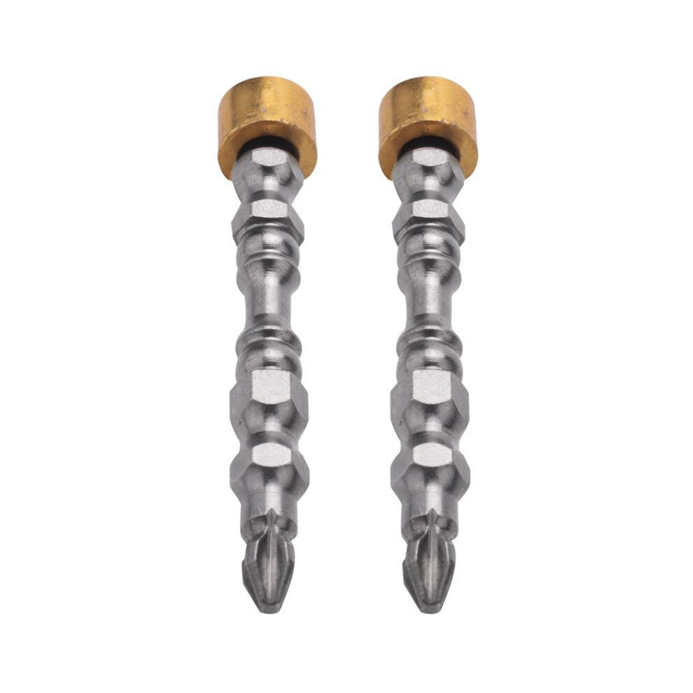 2X Ph2 Hardness 65Mm Cross Head Screwdriver Bit Double Head Electric Screwdriver Phillips Screw Driver 4712150829252