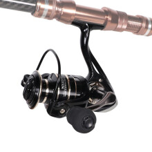 Fly Fishing Reel, Saltwater Fly Reel Metal Fishing Reel Gear Ratio 5.2:1 Aluminum Alloy Ref: 6224