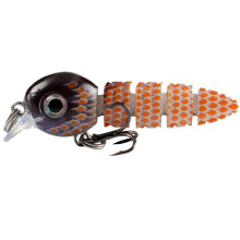 Multi Section Fishing Lure Soft Bait Treble Hook Hard Crank Bait Sinking Fishing Tackle
