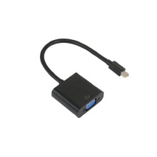 Mini Dp to Vga Cable Mini DP to VGA Conversion Cable Laptop Cable (Color : H, Size : 0.25 Meters)