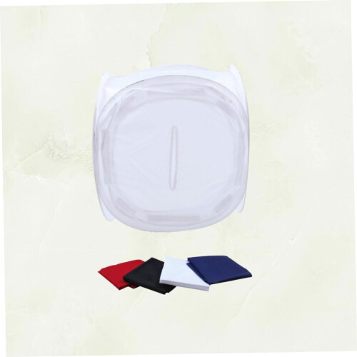 Small Cube Light Photo Studio Tent 1 Pc Foldable Photography Booth 4 Backdrops Soft Light Box for Home Studio 1