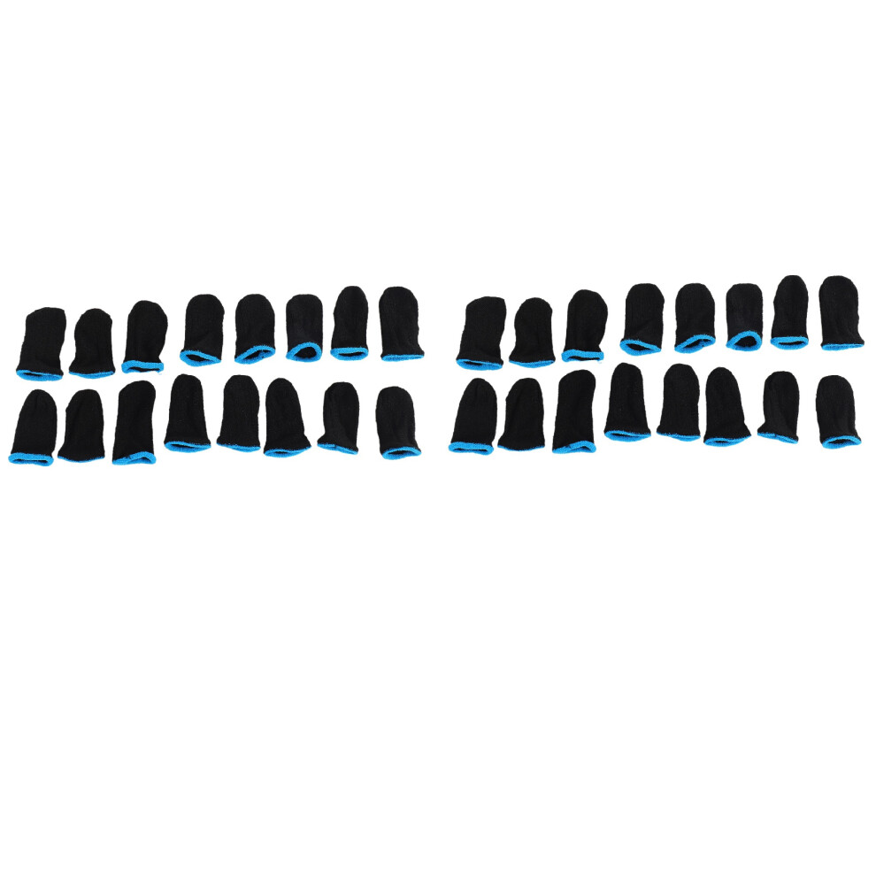 18-Pin Carbon Fiber Finger Sleeves For Pubg Mobile Games Press Screen Finger Sleeves(32 Pcs) 4712320718478