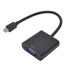 Mimidp to vga Converter Computer to Monitor Adapter Mini dp to Vga (Size : H)