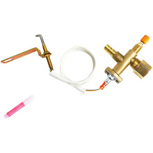 Fireplace for chimneys with flame failure, lowpressure kits, replacement parts for fireplace needle length: 80 cm
