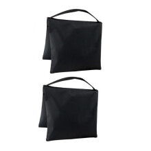 Outdoor Sandbag Set 2pcs Saddlebags Tripod Weight Bag Photo Studio Sandbags Zipper Closure Sandbags for Filmmaking