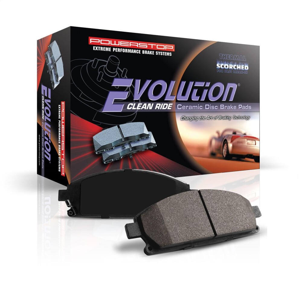 161088 Z16 Evolution Rear Ceramic Brake Pads For Honda Odyssey 20052010 Model Specific 9365049380041