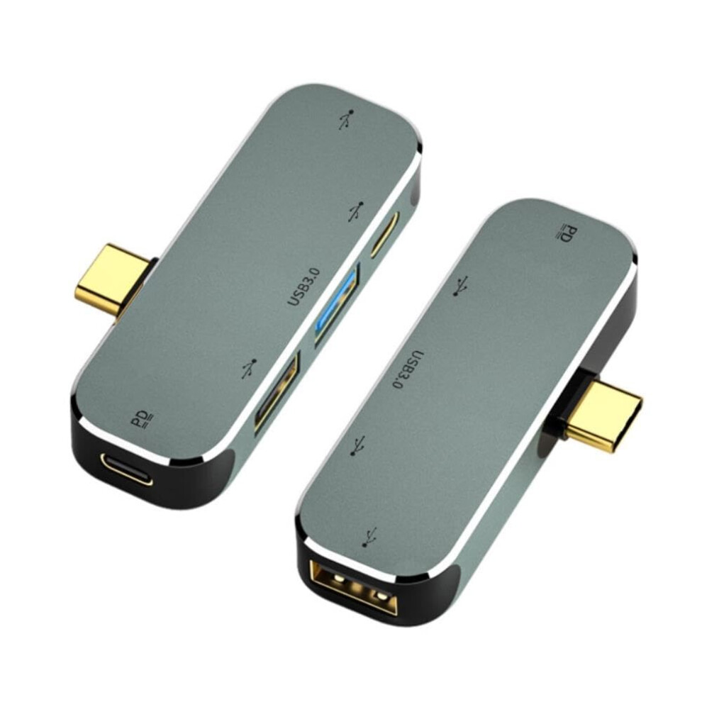 For 5 Port 1Xusb 3.0 Hub Splitter 2Xusb Hub 2.0 2Xtype C Charging Support For Mobile Laptop Type C Hub 9189345691850
