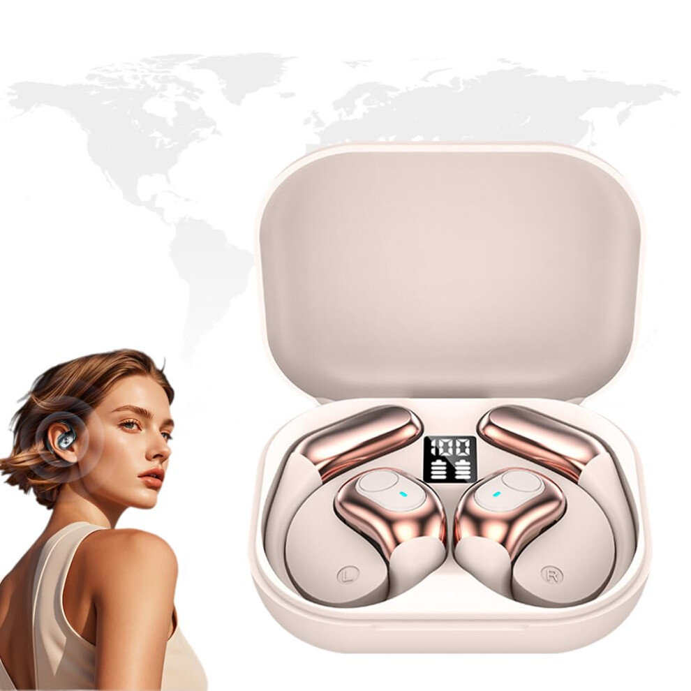 Ai Translator Earbuds Real Time, 144 Language Translator Earbuds, Ai Headphones Language Translation Device For Ios Android (White) White 9412369433480