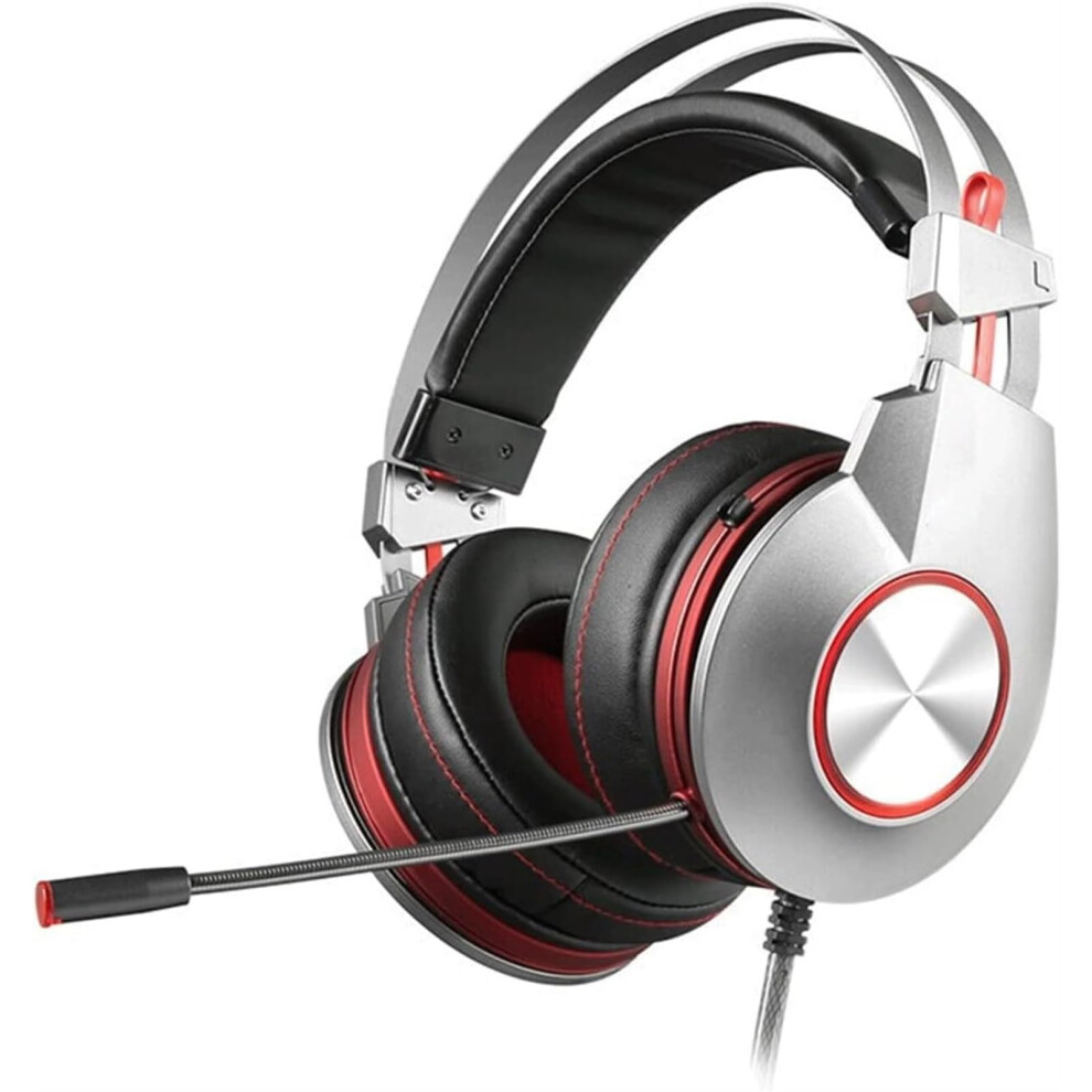 Gaming Headset For Pc-Wired, Headphones With Microphone, 7.1 Surround Sound Computer Headset, Ergonomic Streaming Headphones For Internet Cafe 9189345692000