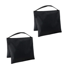 Sturdy Sandbag Set 2pcs for Tripod Stand Photography Sandbags Outdoor Use Replaceable Sandbags Zipper Closure Easy to Fill