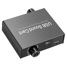 USB External Stereo Sound Adapter USB to Headphone Microphone Adapter Stereo Sound Card for USB Device PC Laptop Microphone Input Sound Card