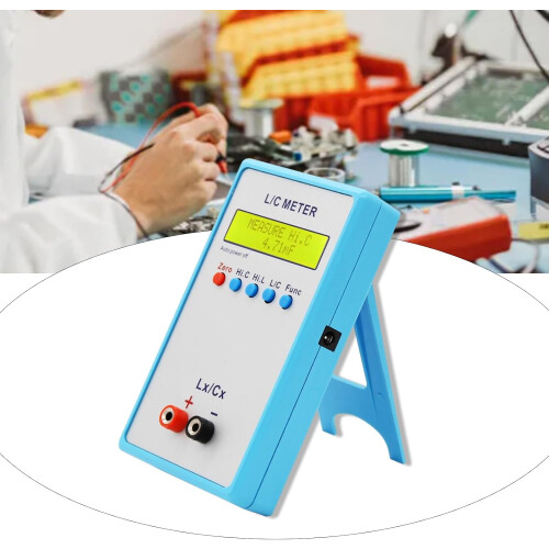 LC-200A Inductance Capacitance Meter High Precisions Test Device for Engineers & Technicians Simple 2