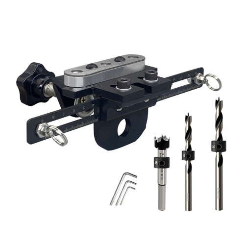 3-in-1 Hole Punch Set Drilling Template-2815 eccentric wheel