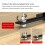 3-in-1 Hole Punch Set Drilling Template-2815 eccentric wheel 5