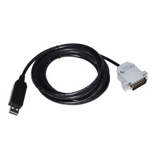 FTDI FT232RL USB to D-SUB 15 PIN DB15 Male RS232 Converter Serial Communication Cable for OSTECH Drivers and Controllers(1.8M)