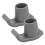 walkergliding skis walker replacement gliders plastic grey 1