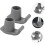 walkergliding skis walker replacement gliders plastic grey 3