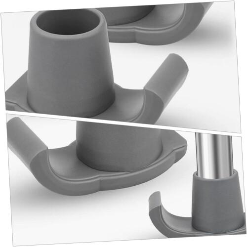 walkergliding skis walker replacement gliders plastic grey 1