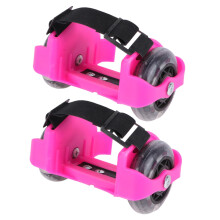 1 pair of adjustable roller skates with LED lights outdoor sports toy for ice skates for fun and exercise colorful skates Ref: 4097