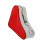 Handbag for roller skates, carry bag, triangular, storage, gym, ice skate bag, red Ref: 9100 1