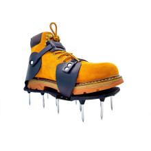 Lawn Aerator Shoes, Manual Lawn Aerator Shoes for Effectively Aerating Lawn Soil, One-Piece, Adjustable Aerator Shoes