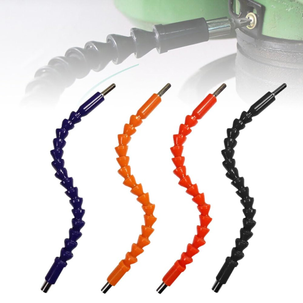 Flexible Drill Bit Extension, 11.6' Screwdriver Attachment For Tight Spaces, Compatible With Electric Drills 9365049382410