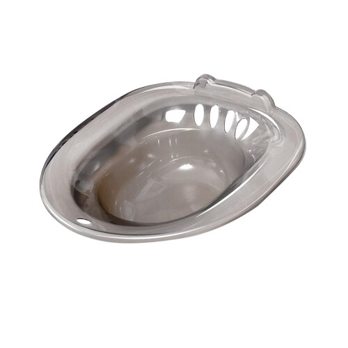 Sitz Bath for Elderly Postpartum Care,Women Bidet Hip Bath  Comfortable Accessory, Grey