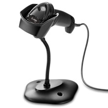 DS2208, USB-kit, SR, Black, DS2208-SR7U2100SGW (Kit with Scanner, USB Cable and Stand) (Reed)