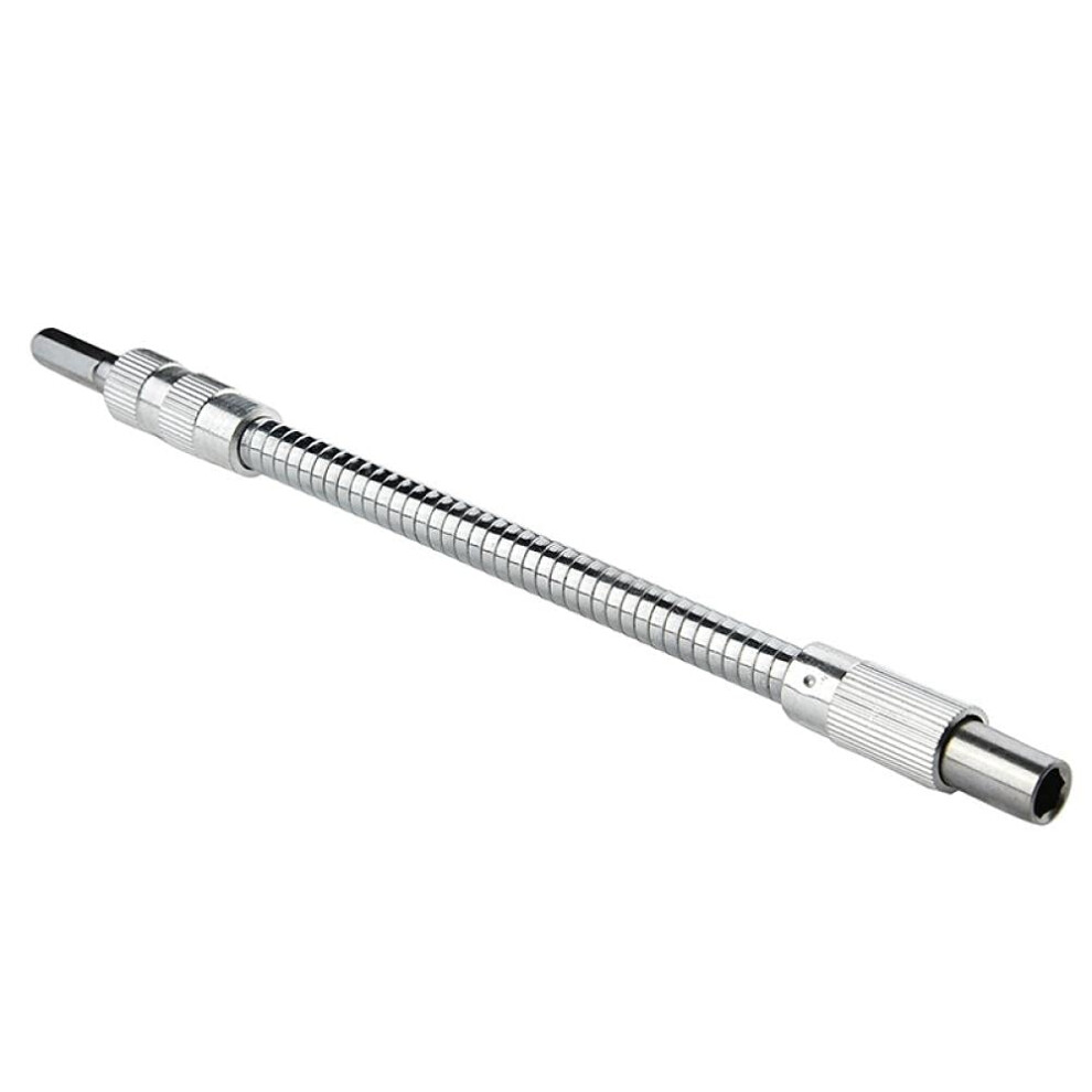 15Cm-40Cm Hex Flexible Shaft Extension Drill Hex Flexible Shaft Impact Driver Ratchet Screwdriver Bits Extend Rod Extension Bar-400Mm 9365049382250