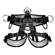 Tree climbing harness Adjustable safety belt Protects waist, strong straps