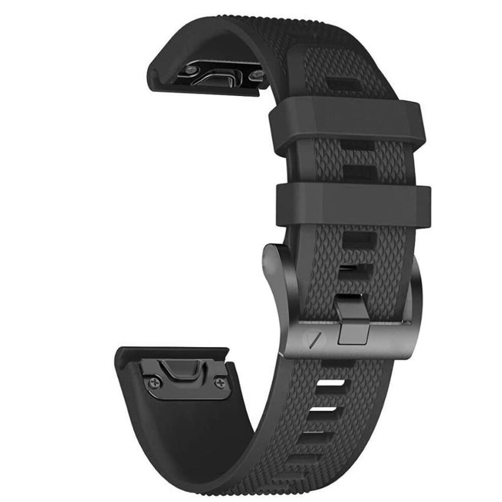 26 22Mm Silicone Quickfit Watchband Straps For Garmin Fenix 7 7X 5 5X Plus 6 6X Pro 3 3Hr Smartwatch Easyfit Wristband Bracelet 9189345692215