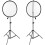 5xPhoto Background Reflector Clip Mount for Light Stand 4