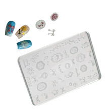 Silicone Embossing Plates for Nail Decorations Intricate- JT115