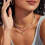 Personalize Initial Pendant Necklace Bead Designs Vocation-L 5