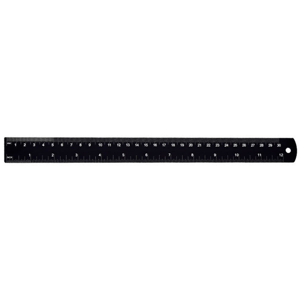 Metric Measurement Ruler Aluminum Repair Tool For Student-30Cm 7696001300435
