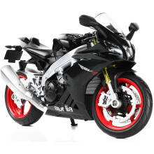 Aprilia RSV4 RR1000 Metal Diecast Motorcycle Model Toy (Black)