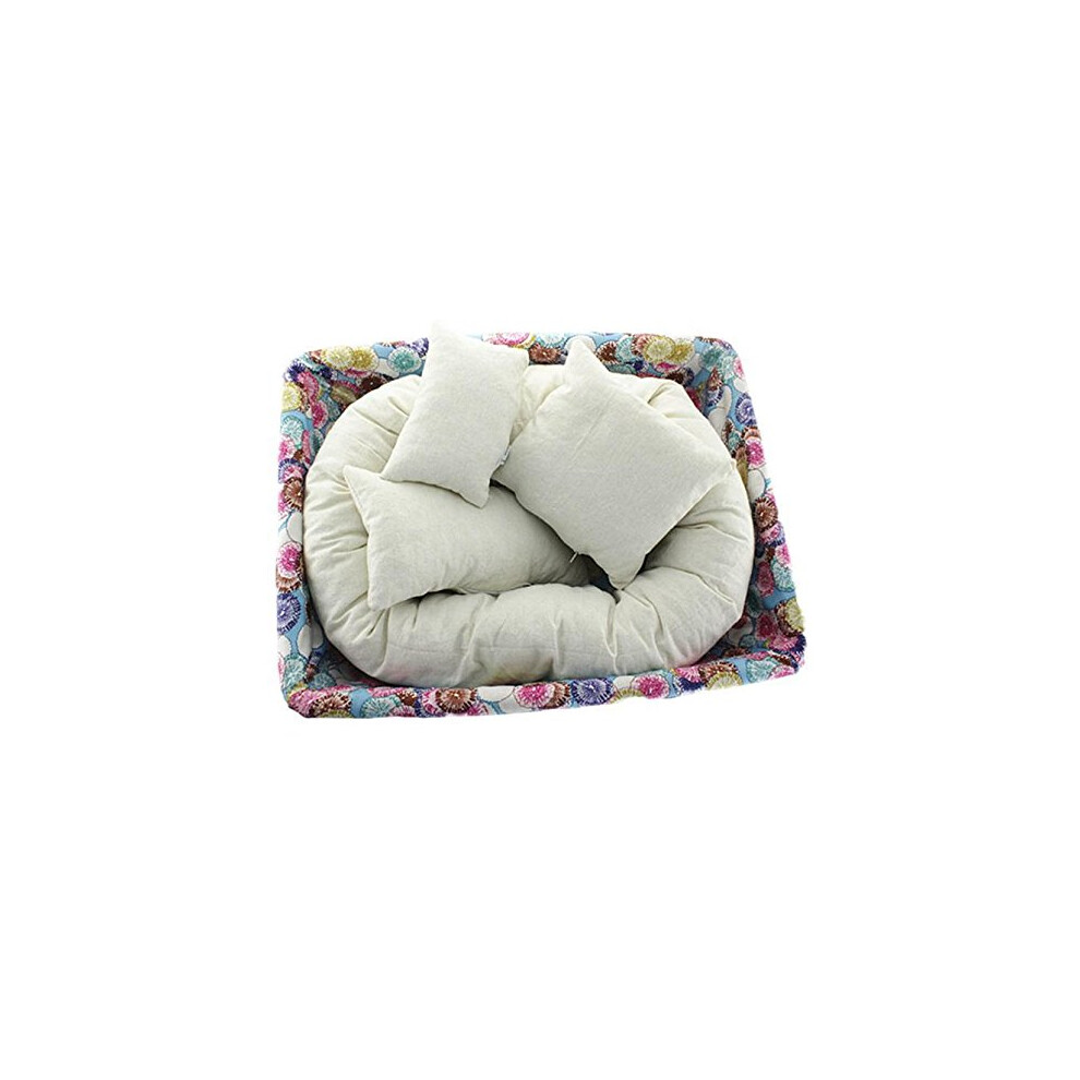 Born Photography Basket Filler Wheat Donut Posing Props Baby Pillow Equipment 9426802943658