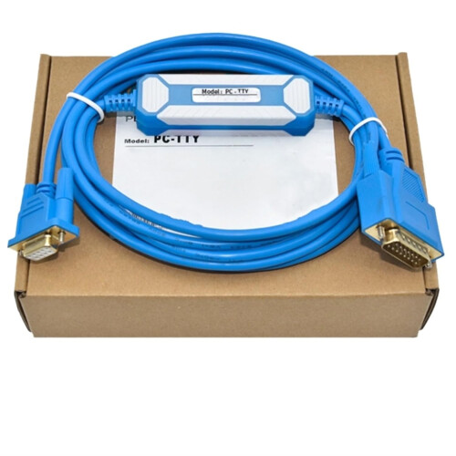 PC-TTY PLC Programming Cable Communication Serial Cable RS232 DB15, Economic Version 1