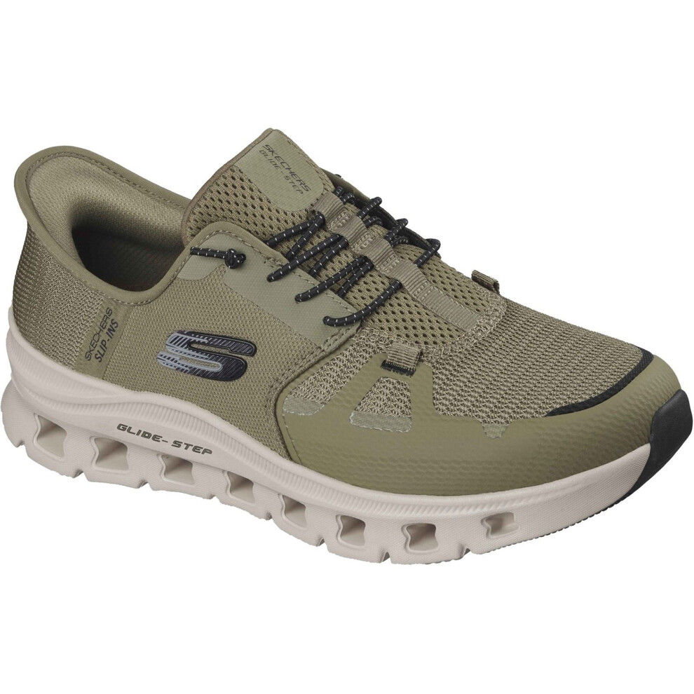 Skechers (, ) Glide-Step Pro Textile Men's Olive/Black Standard Trainers