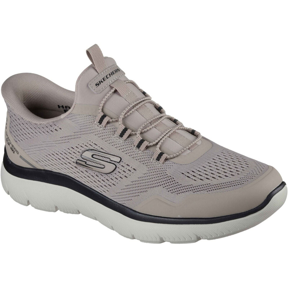 Skechers (, ) Summits Top Rate Textile Men's Taupe/Black Standard Trainers