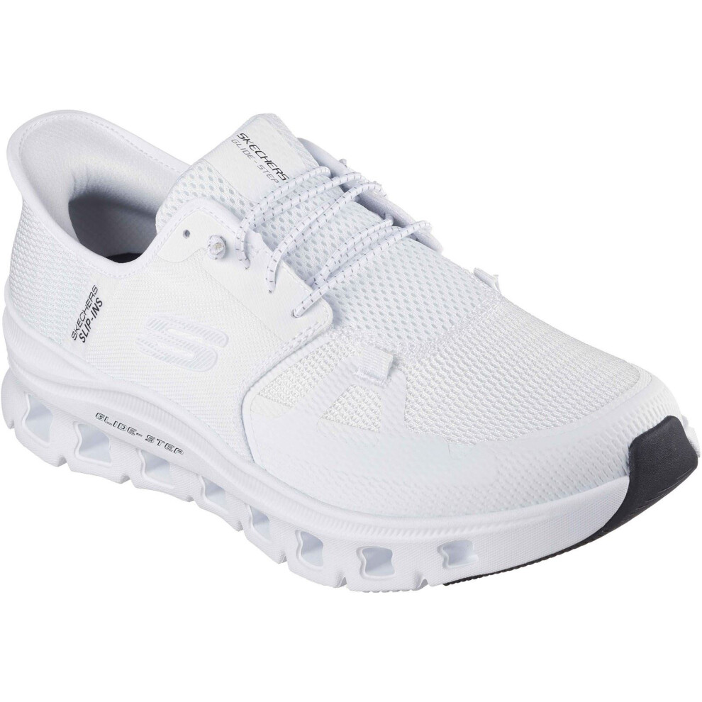 Skechers (, ) Glide-Step Pro Textile Men's White Standard Trainers