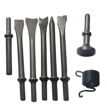 Pneumatic Chisel Set Air Hammer Punch Chipping Bits-Style C