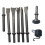 Pneumatic Chisel Set Air Hammer Punch Chipping Bits-Style C 1